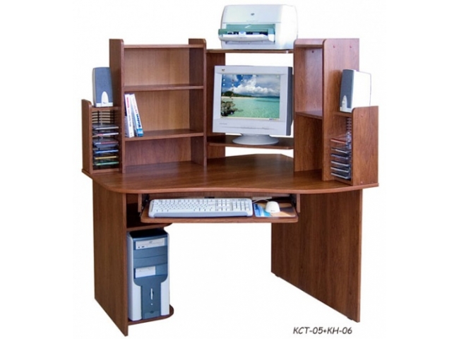 Компьютерный стол КСТ-05+КН-06