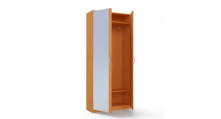 Шкаф 2-х дверный с зеркалом Ольга